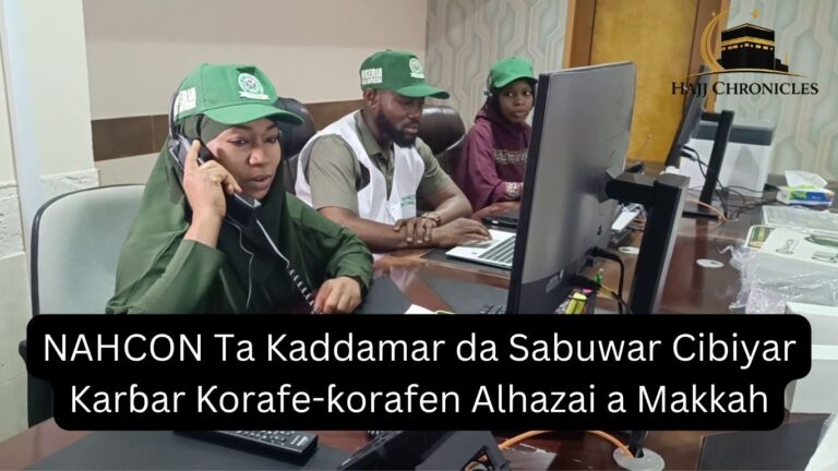 NAHCON Ta Kaddamar da Sabuwar Cibiyar Karɓar Ƙorafe-ƙorafen Alhazai a Makkah Jakar Trolley (7)