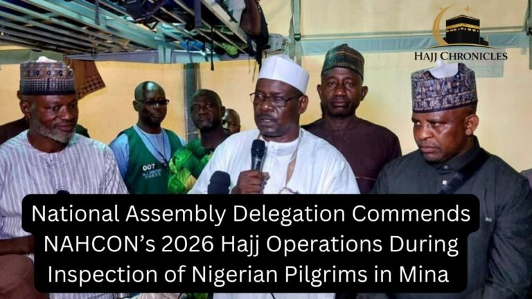 National Assembly Delegation Commends NAHCON’s 2026 Hajj Operations During Inspection of Nigerian Pilgrims in Mina Jakar Trolley 20260530 000933 0000