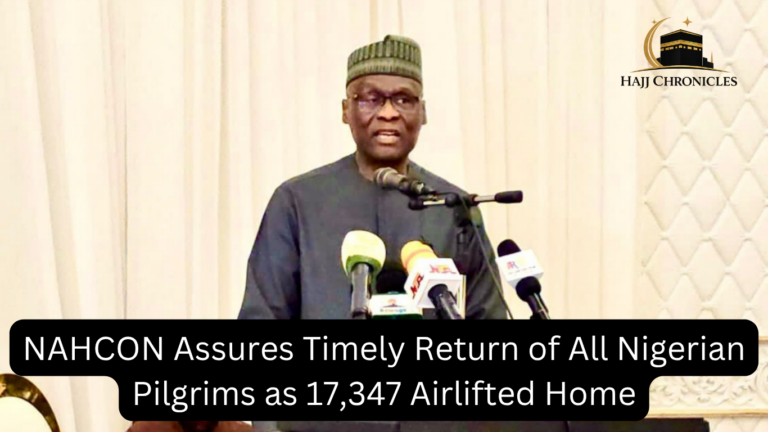 NAHCON Assures Timely Return of All Nigerian Pilgrims as 17,347 Airlifted Home Jakar Trolley 20260613 164905 0000