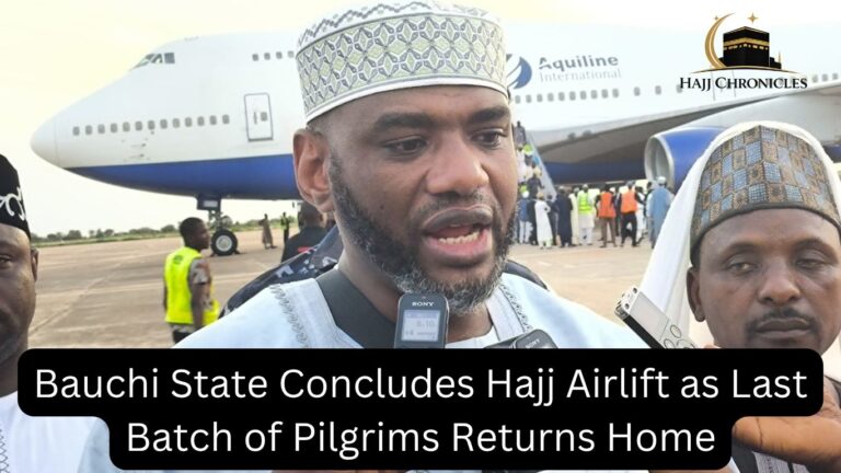 Bauchi State Concludes 2026 Hajj Airlift as Last Batch of Pilgrims Returns Home – By Aliyu Zakari Jakar Trolley 20260616 071824 0000