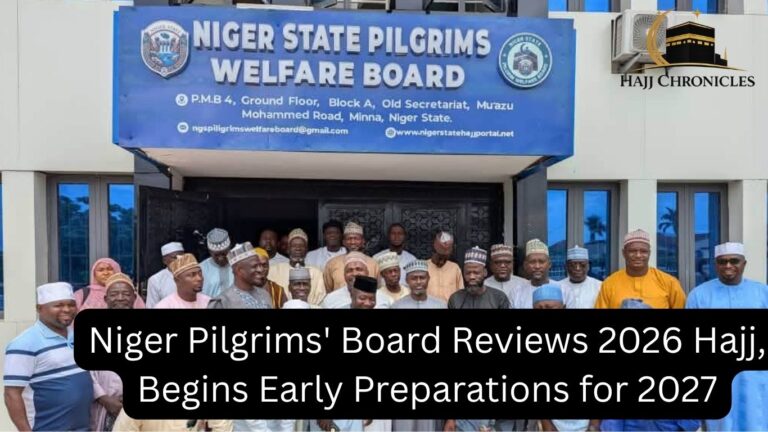 Niger Pilgrims’ Board Reviews 2026 Hajj, Begins Early Preparations for 2027 Jakar Trolley 20260704 173923 0000