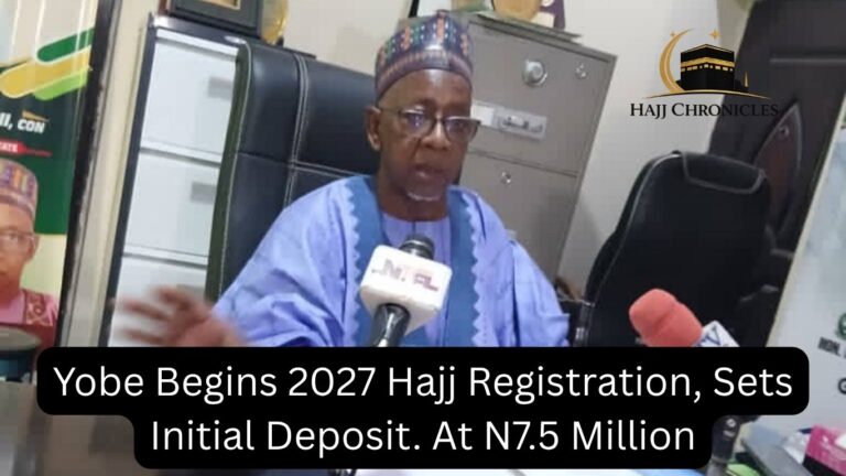 Yobe Begins 2027 Hajj Registration, Sets Initial Deposit. At N7.5 Million Jakar Trolley 20260707 232505 0000