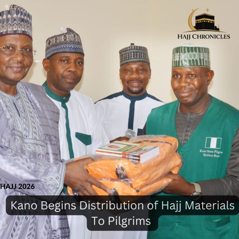 Kano Begins Distribution of Hajj Materials to Pilgrims Orange Professional Course Instagram Post 20260409 172635 0000
