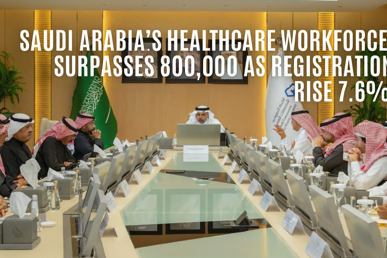 Saudi Arabia’s Healthcare Workforce Surpasses 800,000 as Registrations Rise 7.6% Saudi meeting on healthcare workforce growth