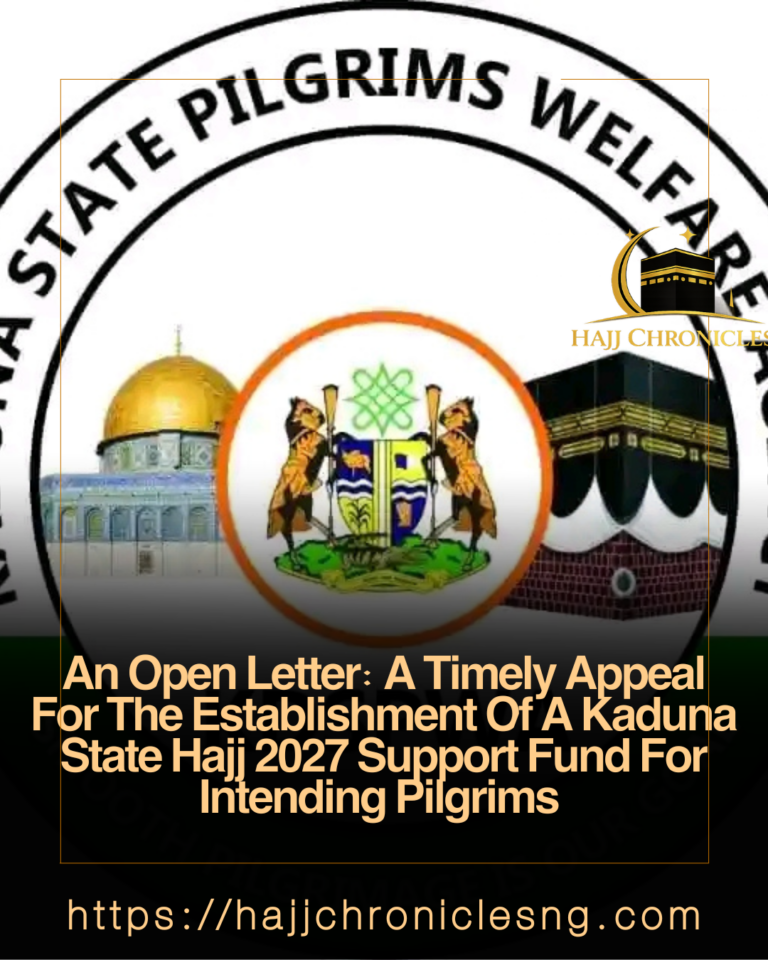 An Open Letter: A Timely Appeal For The Establishment Of Kaduna State Hajj 2027 Support Fund For Intending Pilgrims Yellow White Simple Entrepreneur Tips Carousel Instagram Post 20260801 172720 0000