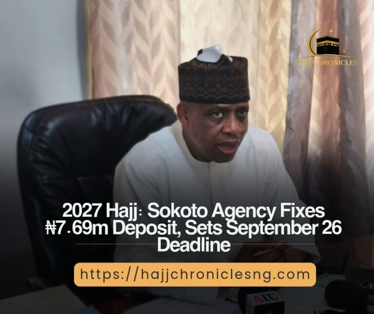 2027 Hajj: Sokoto Agency Fixes ₦7.69m Deposit, Sets September 26 Deadline Yellow White Simple Entrepreneur Tips Carousel Instagram Post 20260809 140851 0000