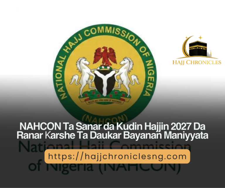 NAHCON Ta Sanar da Kudin Hajjin 2027 Da Ranar Karshe Ta Daukar Bayanan Maniyyata Yellow White Simple Entrepreneur Tips Carousel Instagram Post 20260814 192702 0000