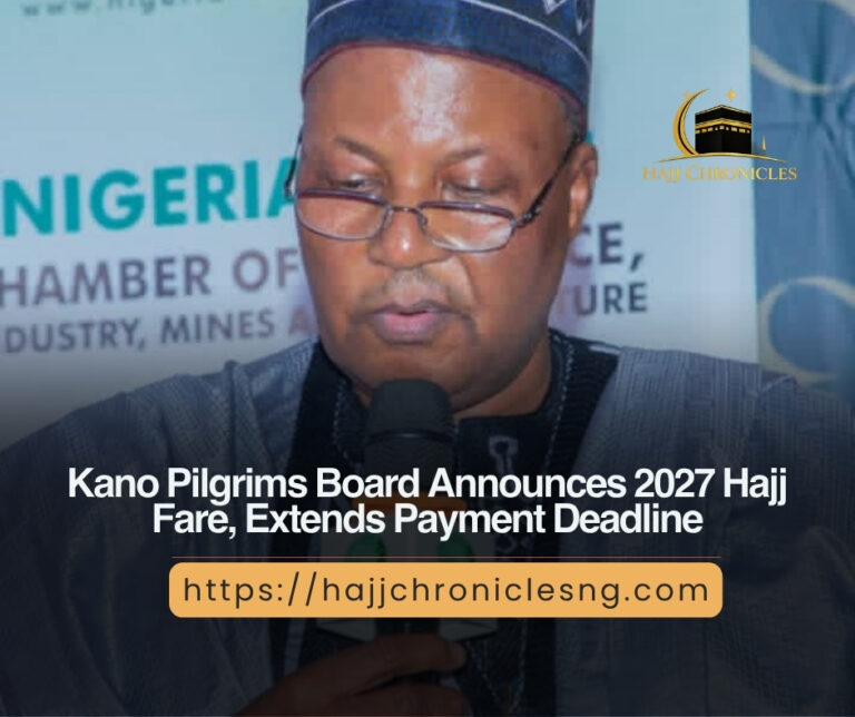 Kano Pilgrims Board Announces 2027 Hajj Fare, Extends Payment Deadline Yellow White Simple Entrepreneur Tips Carousel Instagram Post 20260816 123737 0000