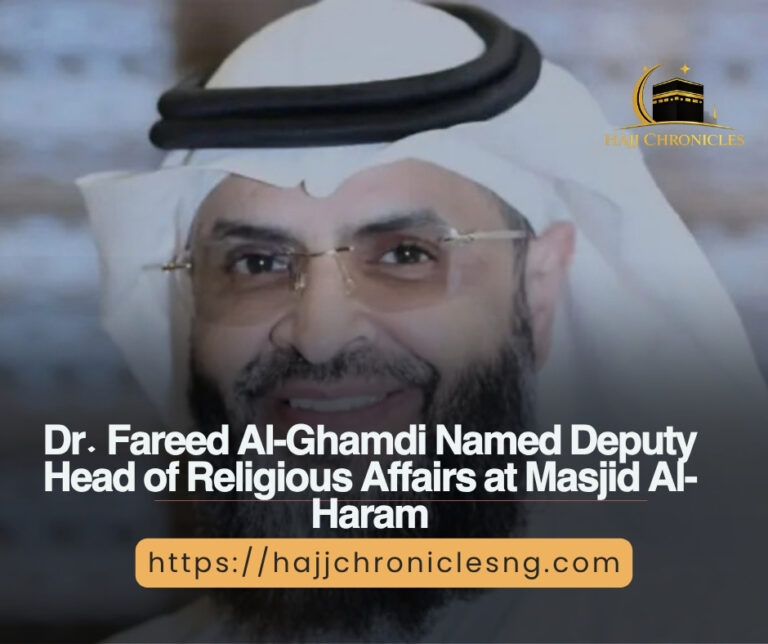 Dr. Fareed Al-Ghamdi Named Deputy Head of Religious Affairs at Masjid Al-Haram Yellow White Simple Entrepreneur Tips Carousel Instagram Post 20260929 144529 0000