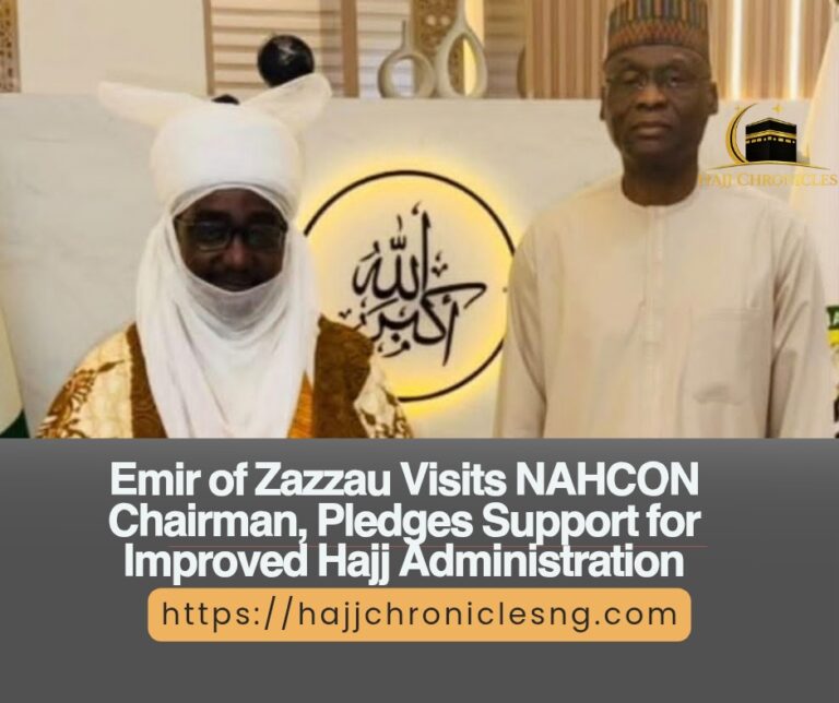 Emir of Zazzau Visits NAHCON Chairman, Pledges Support for Improved Hajj Administration Yellow White Simple Entrepreneur Tips Carousel Instagram Post 20260930 203021 0000