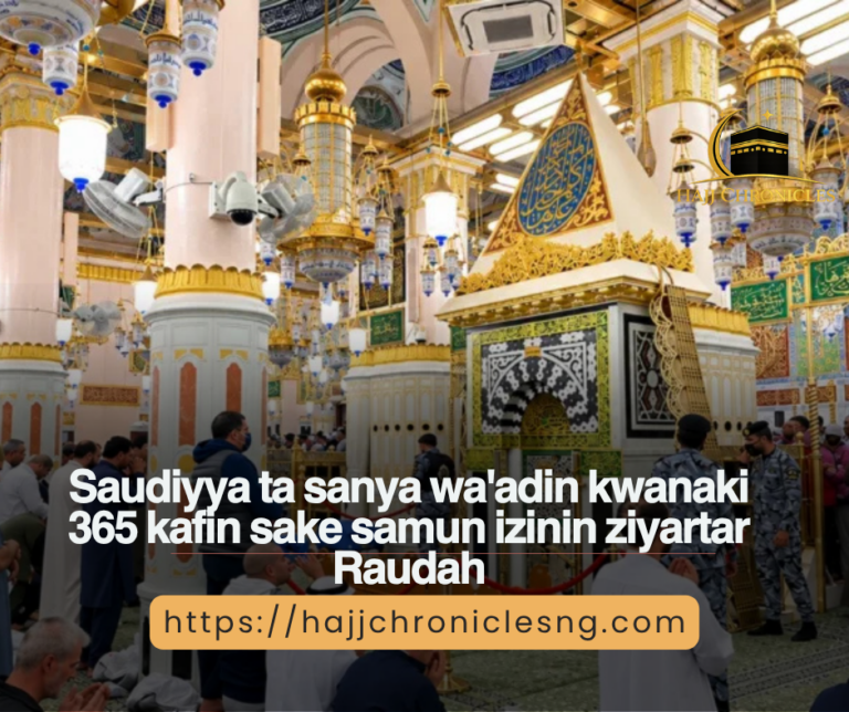 Saudiyya ta sanya wa’adin kwanaki 365 kafin sake samun izinin ziyartar Raudah Yellow White Simple Entrepreneur Tips Carousel Instagram Post 20261012 202821 0000