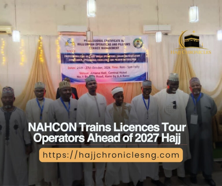 NAHCON Trains Licences Tour Operators Ahead of 2027 Hajj Yellow White Simple Entrepreneur Tips Carousel Instagram Post 20261026 175242 0000
