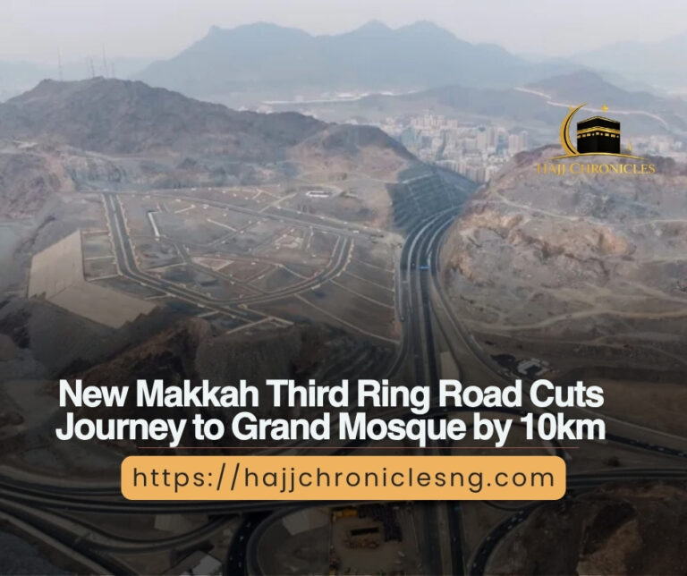 New Makkah Third Ring Road Cuts Journey to Grand Mosque by 10km Yellow White Simple Entrepreneur Tips Carousel Instagram Post 20261028 122323 0000